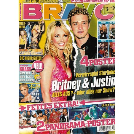 BRAVO Nr.13 / 20 März 2002 - Britney & Justin alles aus?
