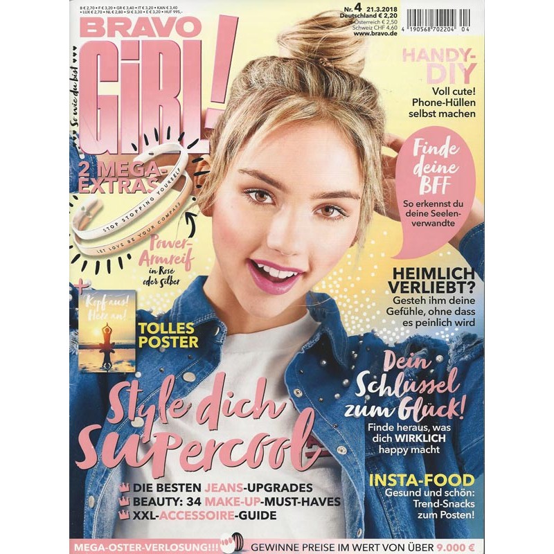 Bravo Girl Nr.4 / 21.3.2018 - Style dich supercool