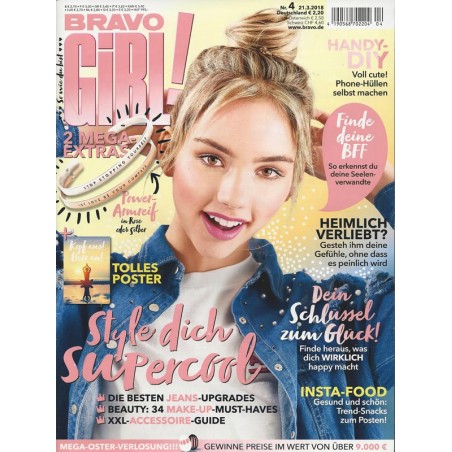 Bravo Girl Nr.4 / 21.3.2018 - Style dich supercool