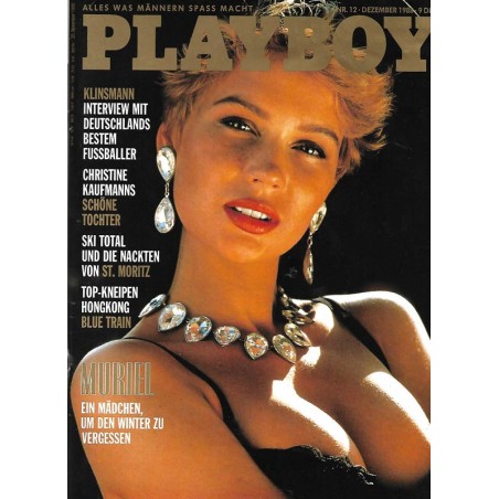 Playboy Nr.12 / Dezember 1988 - Muriel Dubois