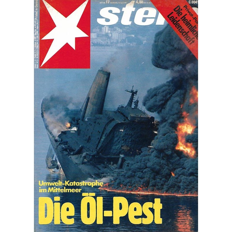 stern Heft Nr.17 / 18 April 1991 - Die Öl Pest