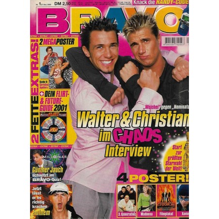 BRAVO Nr.1 / 27 Dezember 2000 - Walter & Christian