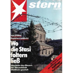 stern Heft Nr.18 / 26 April 1990 - Wo die Stasi foltern ließ