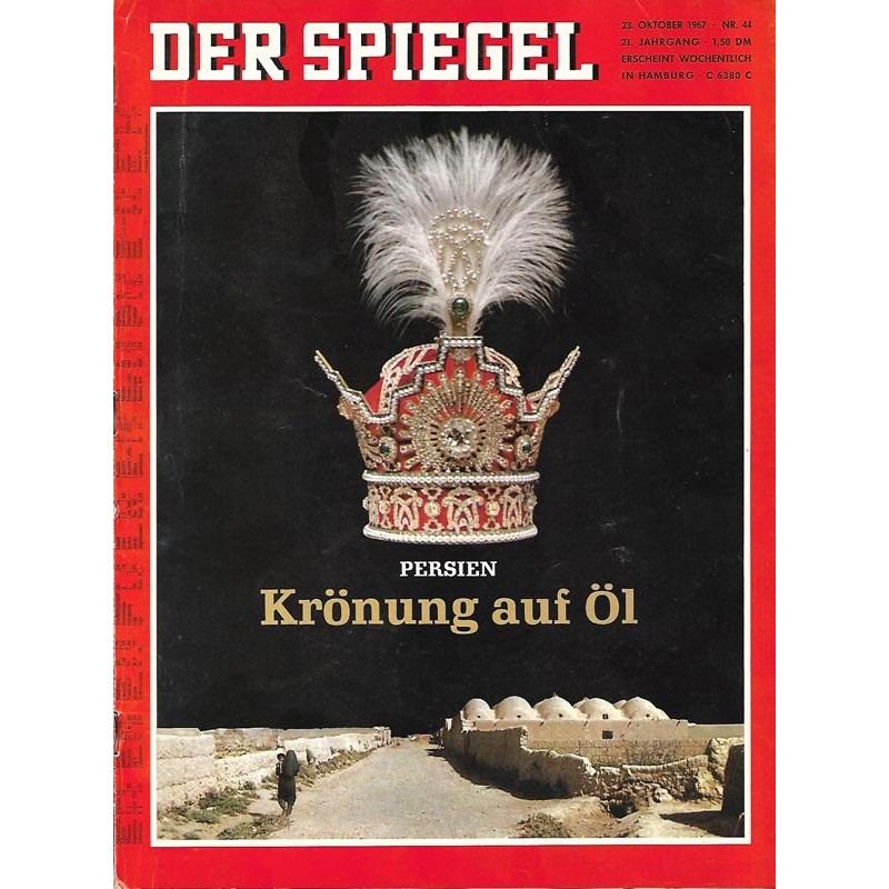 Der Spiegel Nr.44 / 23 Oktober 1967 - Krönung auf Öl