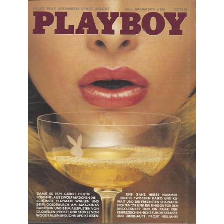 Playboy Nr.1 / Januar 1979 - Playmate Monique Saint-Pierre