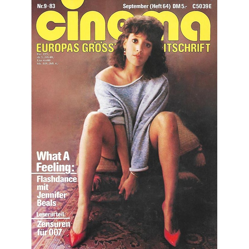 CINEMA 9/83 September 1983 - Jennifer Beals