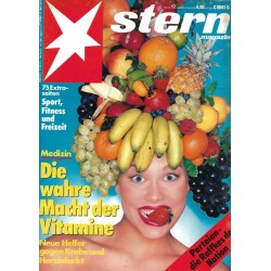 stern Heft Nr.17 / 15 April 1992 - Die wahre Macht der Vitamine
