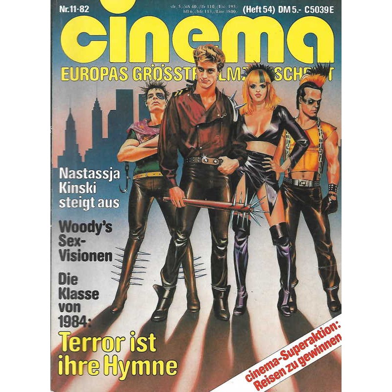 CINEMA 11/82 November 1982 - Terror ist ihre Hymne