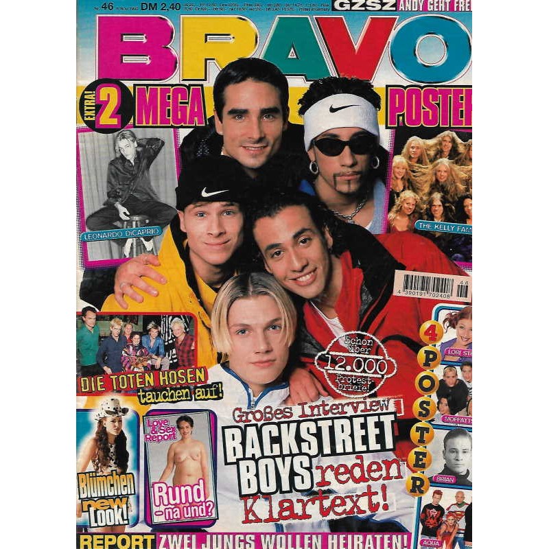 BRAVO Nr.46 / 6 November 1997 - Backstreet Boys
