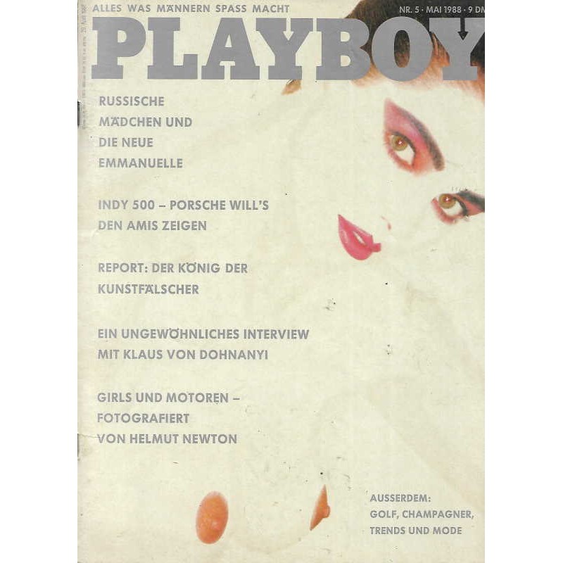 Playboy Nr.5 / Mai 1988 - Laurie Carr