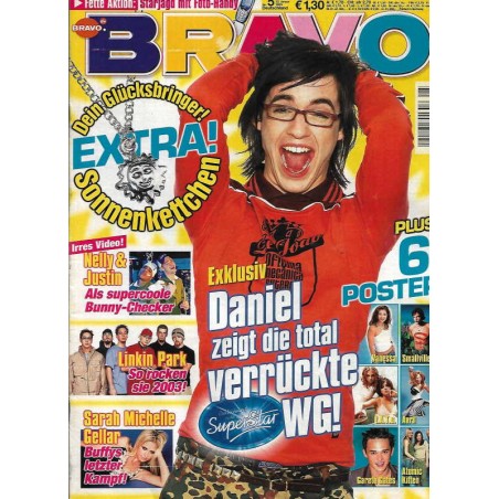 BRAVO Nr.5 / 22 Januar 2003 - Exklusiv Daniel Küblböck