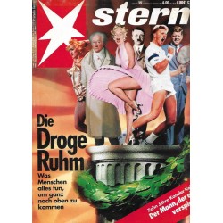stern Heft Nr.39 / 17 September 1992 - Die Droge Ruhm