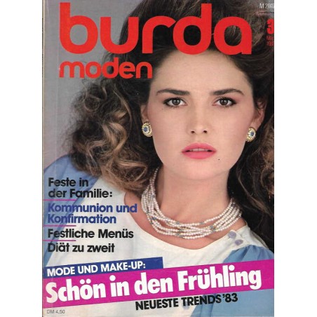 burda Moden 3/März 1983 - Schön in den Frühling