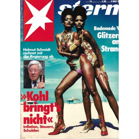 stern Heft Nr.15 / 2 April 1992 - Glitzern am Strand
