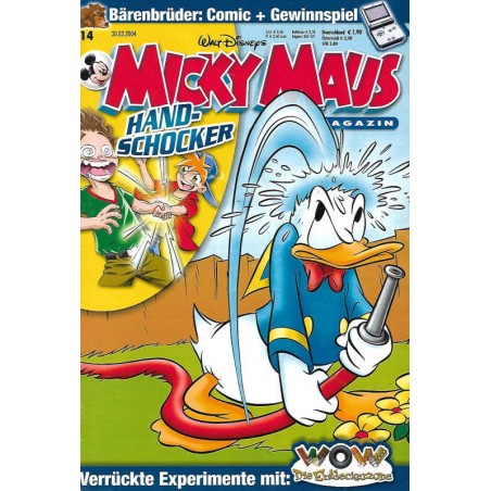 Micky Maus Nr. 14 / 30 März 2004 - Verrückte Experimente