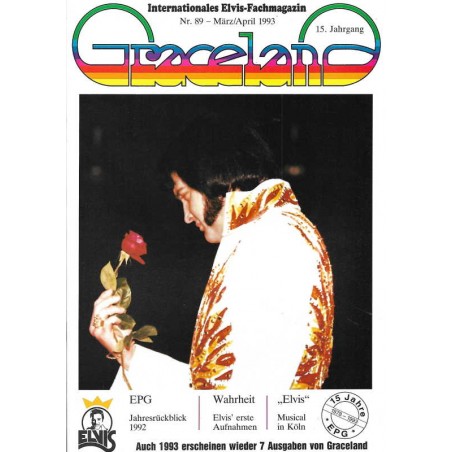 Graceland Nr.89 März/April 1993 - EPG Jahresrückblick 1992