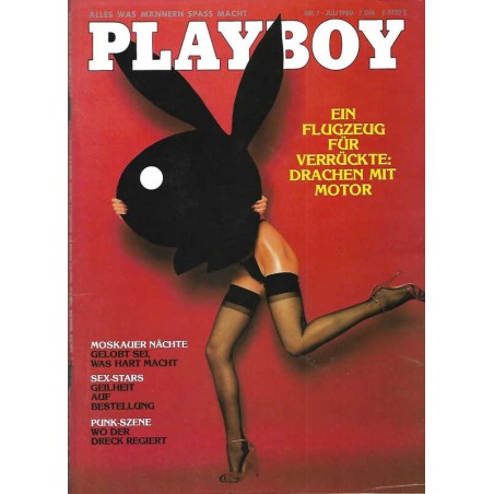 Playboy Nr.7 / Juli 1980 - Barbara Hain
