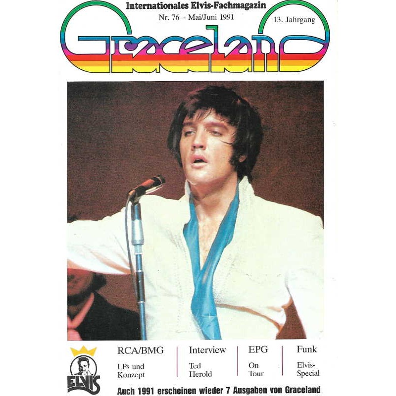 Graceland Nr.76 Mai/Juni 1991 - Elvis Special