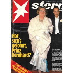 stern Heft Nr.9 / 19 Februar 1976 - Prinz Bernhard & Juliana