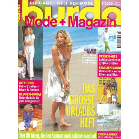 burda Moden 7/Juli 2000 - Das grosse Urlaubsheft