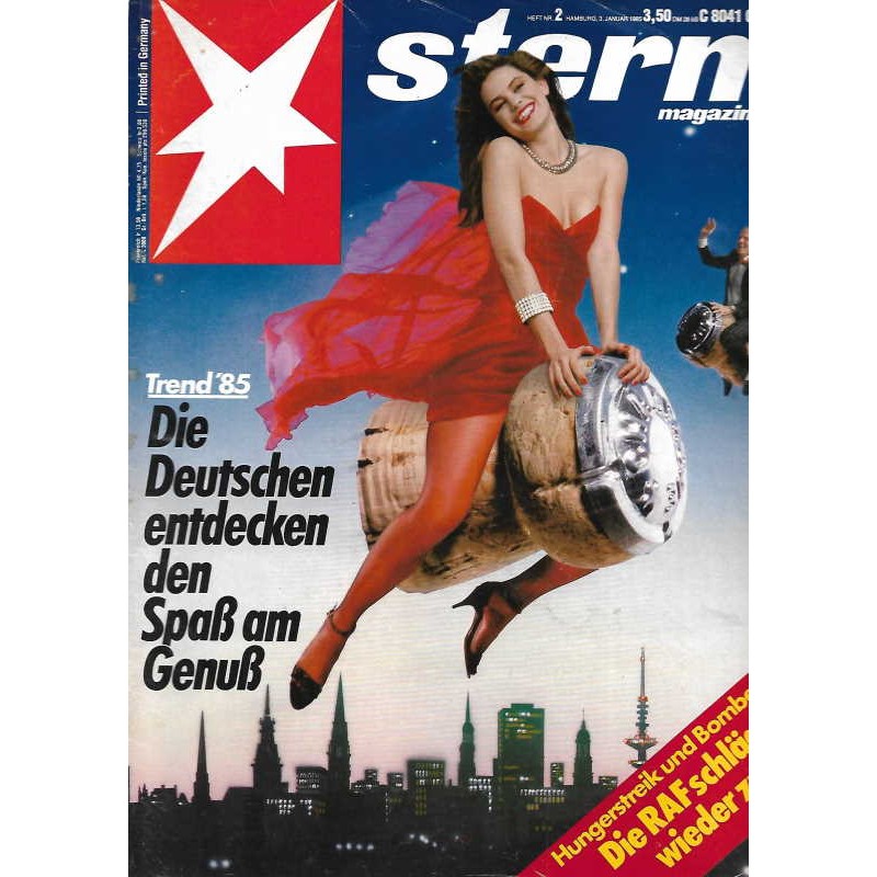 stern Heft Nr.2 / 3 Januar 1985 - Die Deutschen entdecken den Spaß