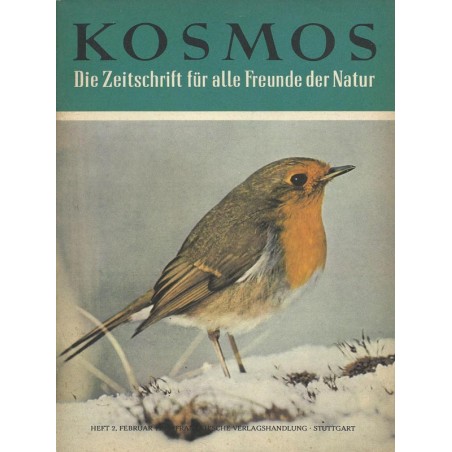KOSMOS Heft 2 Februar 1960 - Rotkehlchen