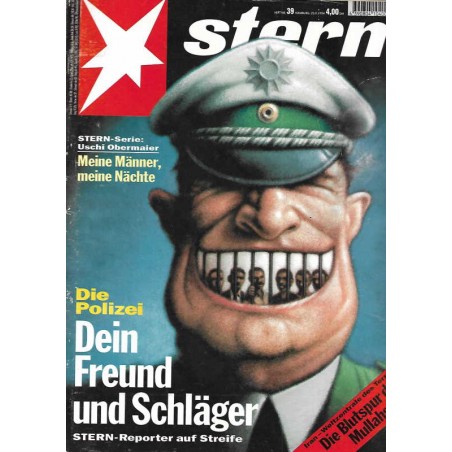 stern Heft Nr.39 / 22 September 1994 - Dein Freund und Schläger