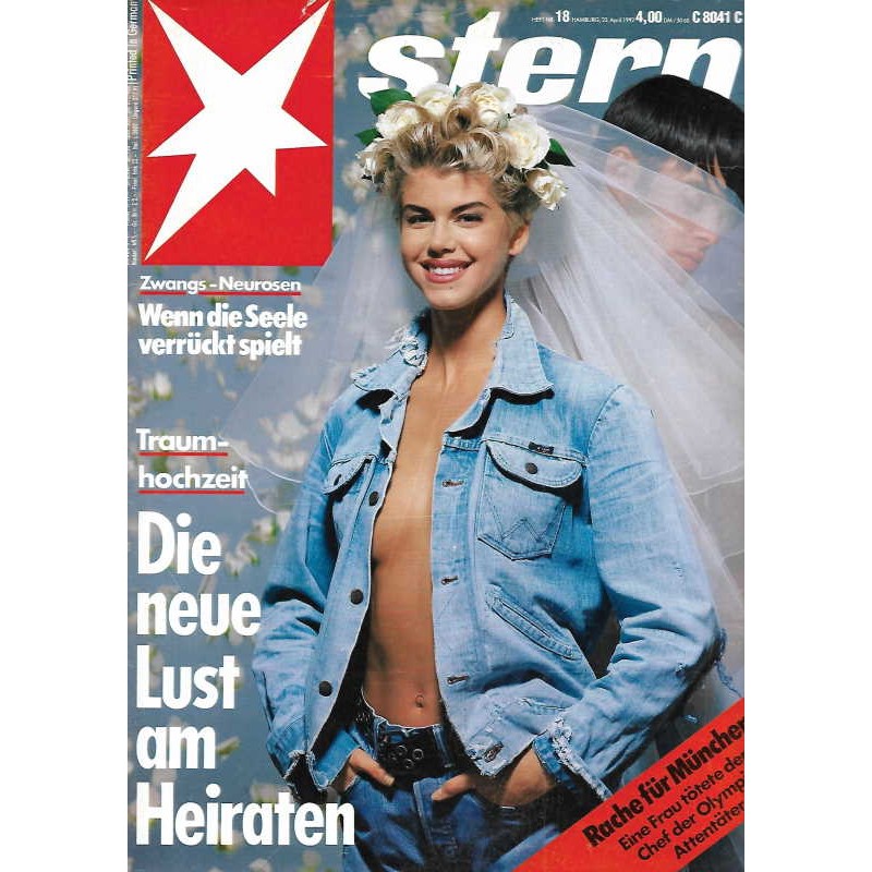 stern Heft Nr.18 / 23 April 1992 - Die neue Lust am Heiraten