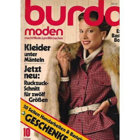 burda Moden 10/Okt 1979 - Kleider unter Mänteln