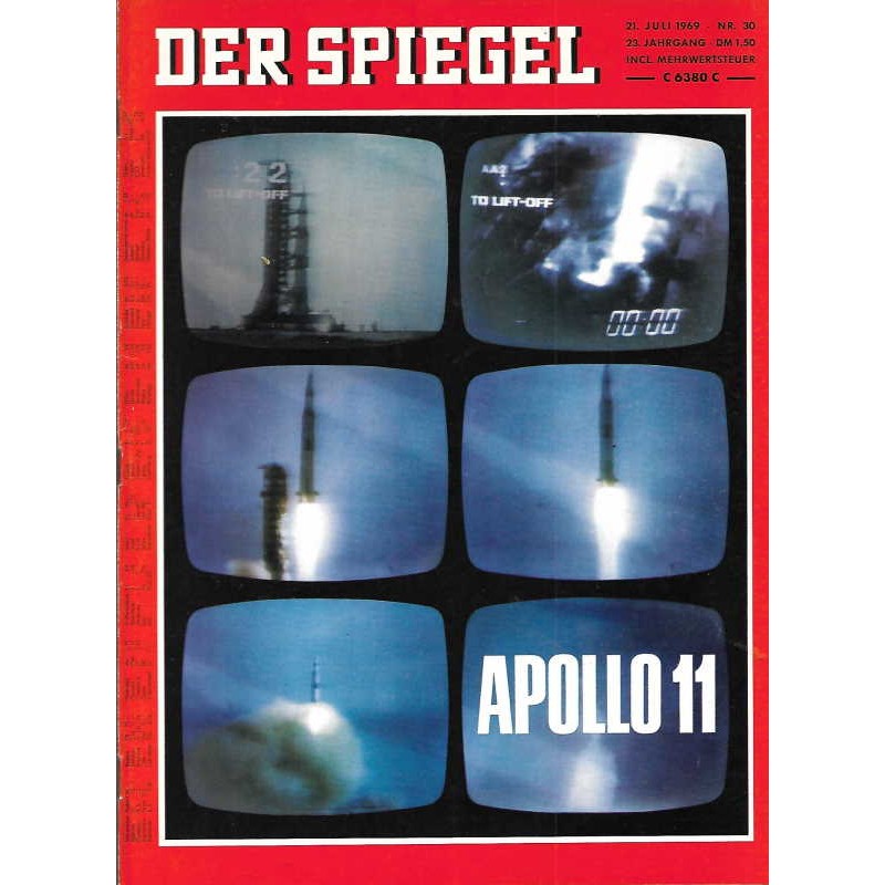 Der Spiegel Nr.30 / 21 Juli 1969 - Apollo 11