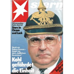 stern Heft Nr.11 / 8 März 1990 - Kohl gefährdet die Einheit