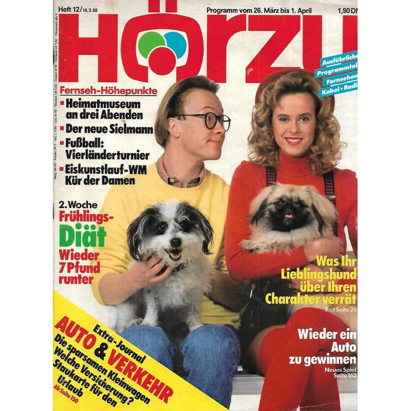 HÖRZU 12 / 26 März bis 1 April 1988 - Lieblingshund