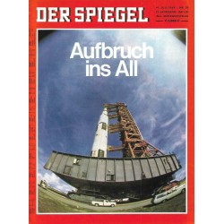 Der Spiegel Nr.29 / 14 Juli 1969 - Aufbruch ins All