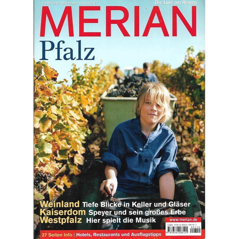 MERIAN Pfalz 10/61 Oktober 2008