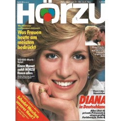 HÖRZU 44 / 31 Okt. bis 6 Nov. 1987 - Diana in Deutschland