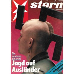 stern Heft Nr.41 / 2 Oktober 1991 - Jagd auf Ausländer