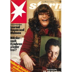 stern Heft Nr.5 / 20 Januar 1977 - Romy Schneider