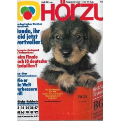 HÖRZU 32 / 11 bis 17 August 1984 - Wertvolle Hunde!