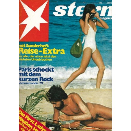 stern Heft Nr.43 / 19 Oktober 1978 - Reise Extra