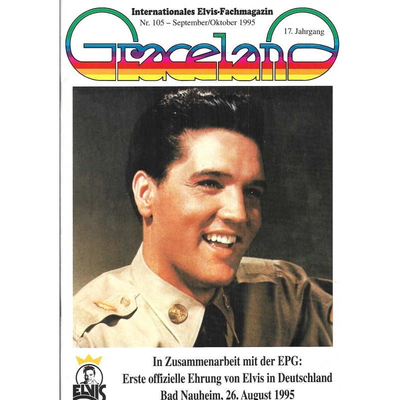 Graceland Nr.105 September/Oktober 1995 - Ehrung von Elvis