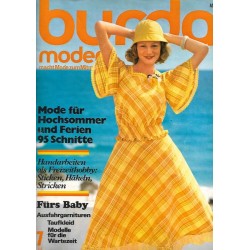 burda Moden 7/Juli 1975 - Mode für Hochsommer