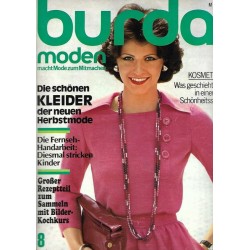 burda Moden 8/August 1975 - Die schönen Kleider der...