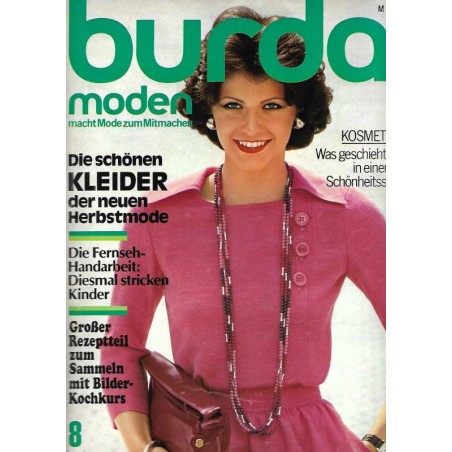 burda Moden 8/August 1975 - Die schönen Kleider der...