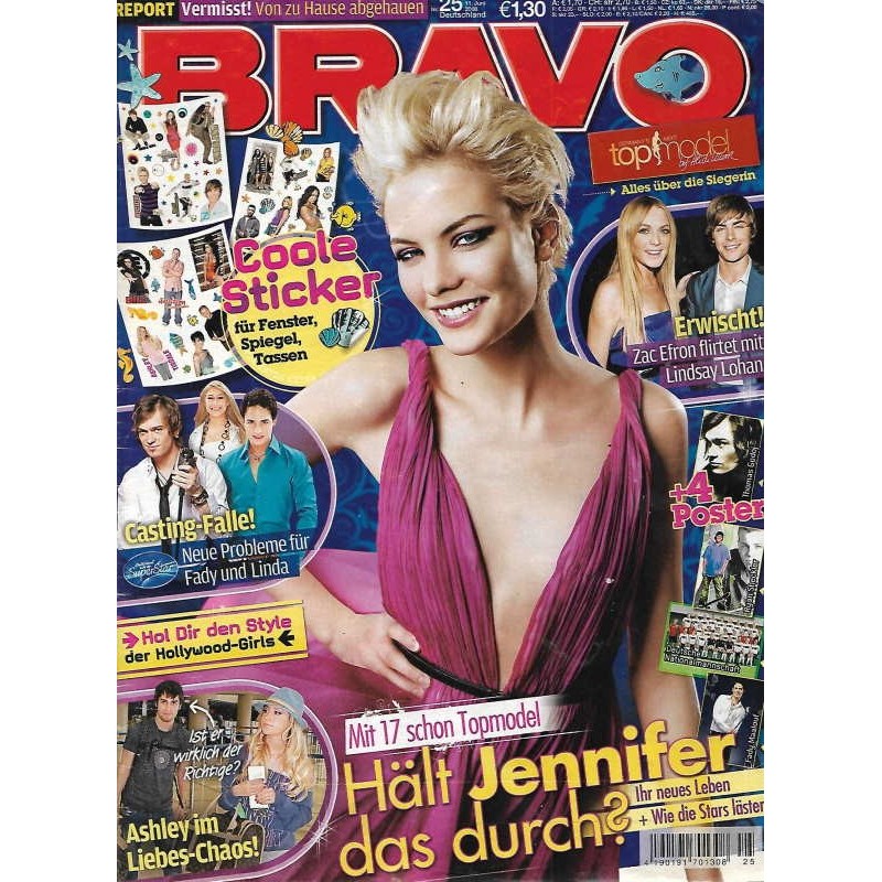 BRAVO Nr.25 / 11 Juni 2008 - Hält Jennifer das durch?