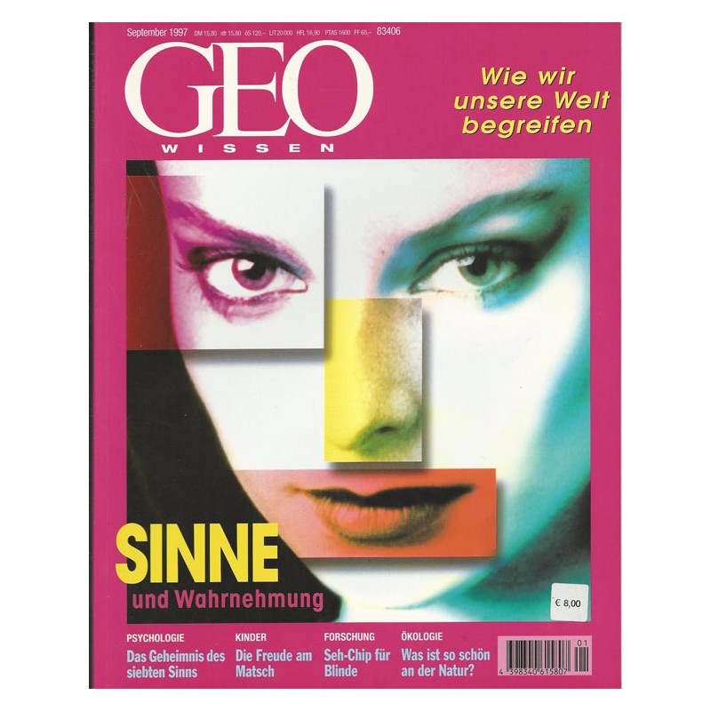 Geo Wissen September 1997 - Sinne und Wahrnehmung