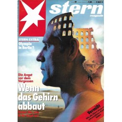 stern Heft Nr.38 / 16 September 1993 - Wen das Gehirn abbaut
