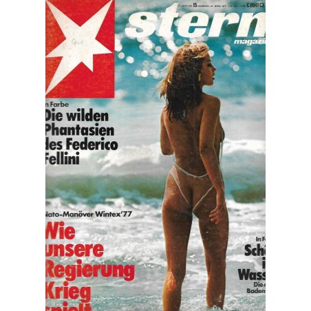 stern Heft Nr.15 / 31 März 1977 - Die neue Bademode