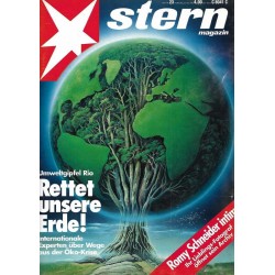 stern Heft Nr.23 / 27 Mai 1992 - Umweltgipfel Rio