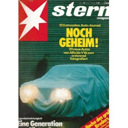 stern Heft Nr.10 / 1 März 1979 - Noch Geheim!