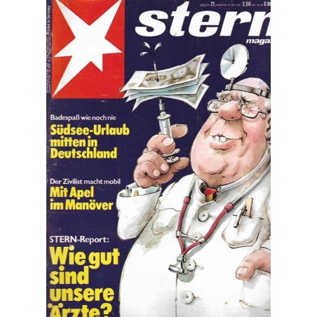 stern Heft Nr.21 / 18 Mai 1978 - Wie gut sind unsere Ärzte?